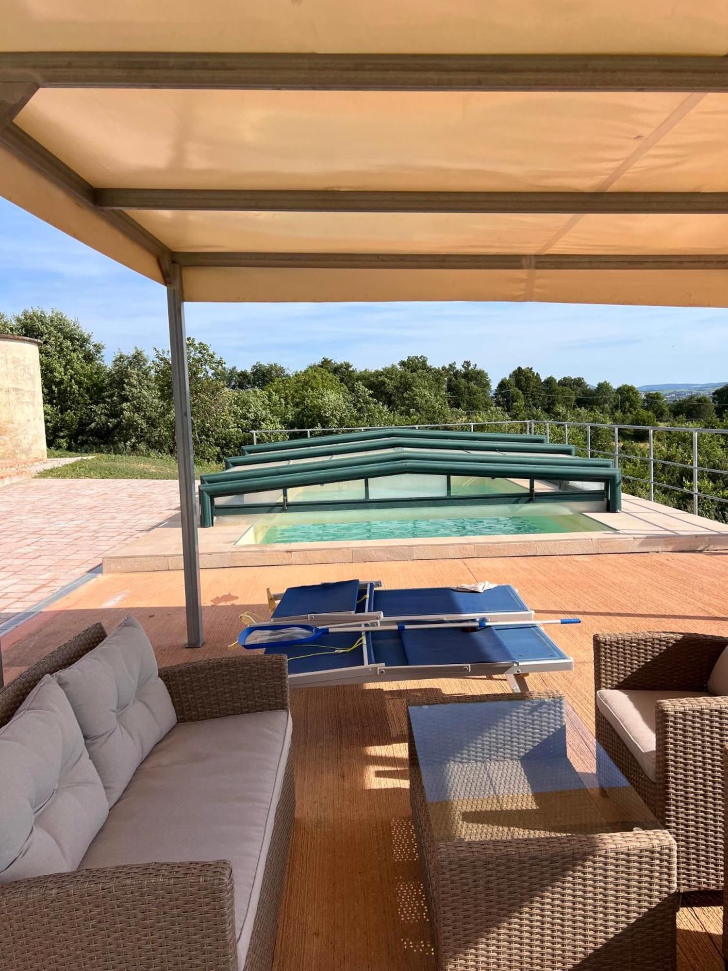 Podere Abbazia B&B Sinalunga Eksteriør billede